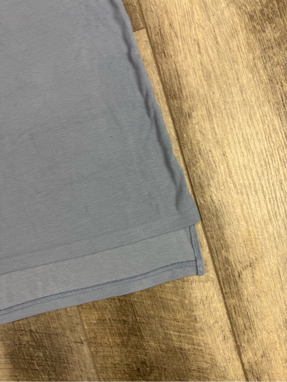 Foxy Kind Blue Ribbed Top - Picture 2 of 12